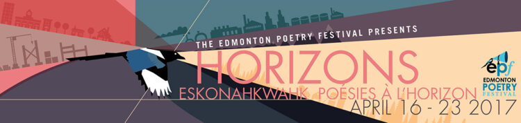 Edmonton Poetry Festival Horizons Banner